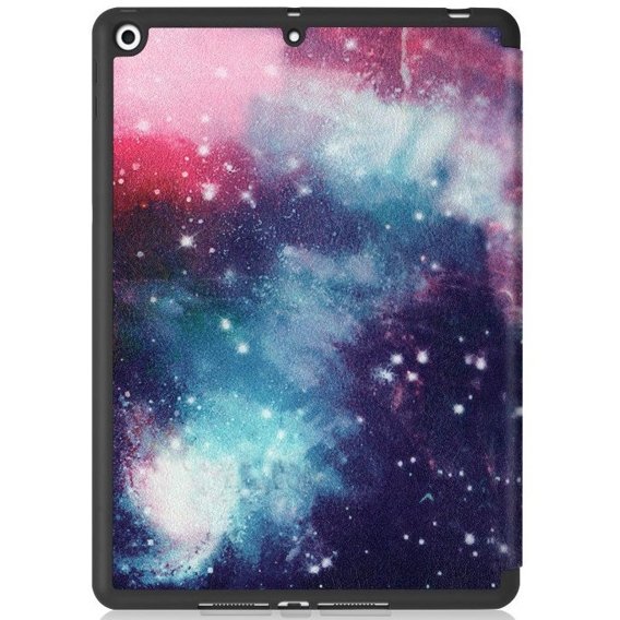 Obal na mobil pre iPad 7/8/9 10.2 2019/2020/2021, Smartcase Pen Slot, galactic