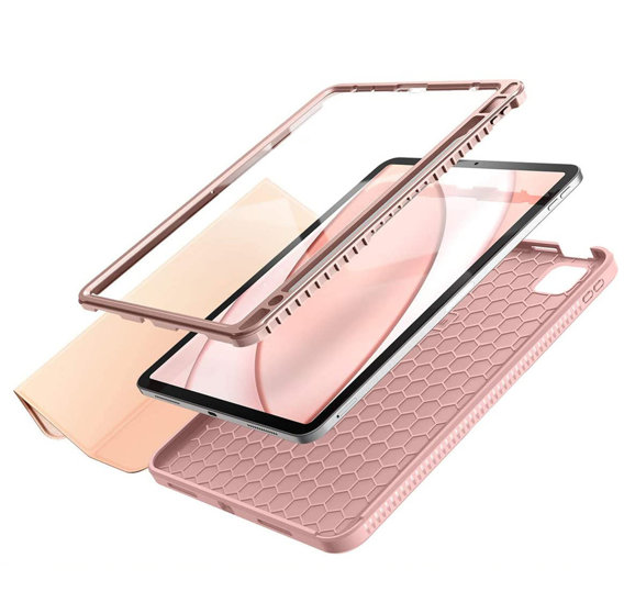 Obal na mobil pre iPad Air 4 10.9 2020 / iPad Pro 11 2020 / 2018, Suritch Full Body, ružové rose gold