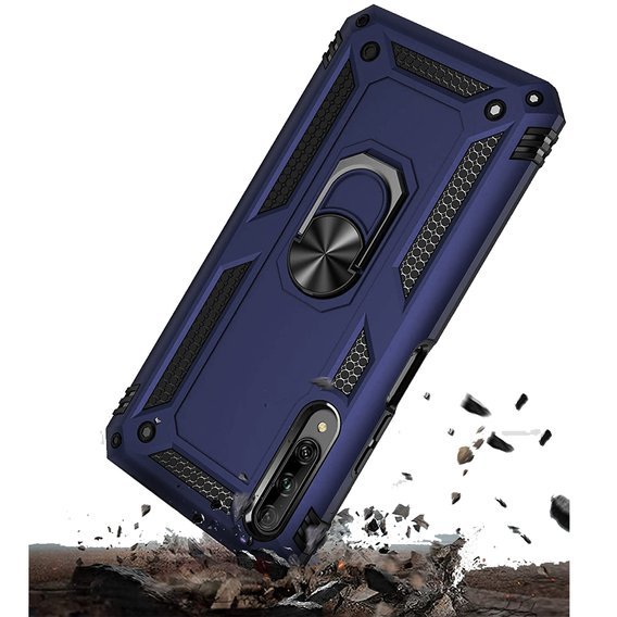 Pancierované obal na mobil pre Huawei P Smart Pro, Nox Case Ring, modré