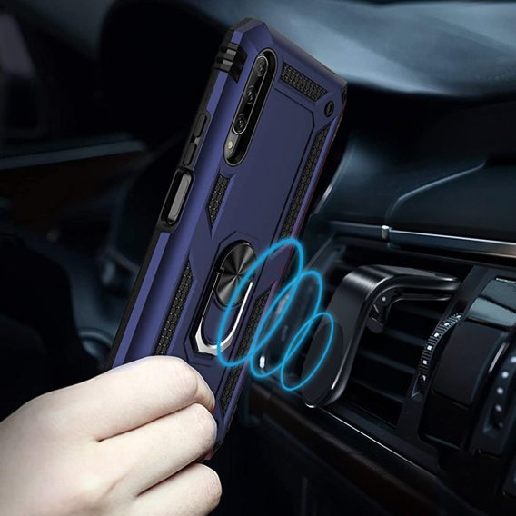 Pancierované obal na mobil pre Huawei P Smart Pro, Nox Case Ring, modré