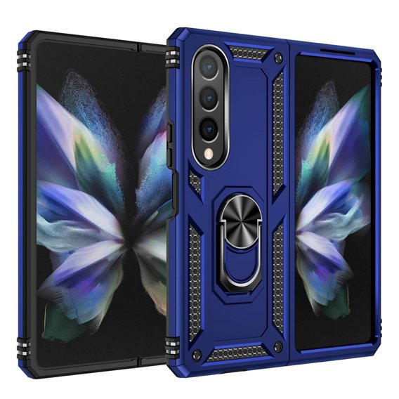 Pancierované obal na mobil pre Samsung Galaxy Z Fold 4 5G, Nox Case Ring, modré