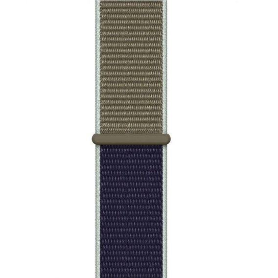 Pasek Nylon do Apple Watch 1/2/3/4/5/6/7/8/SE/ULTRA 42/44/45/49 MM, Dark Blue/Khaki