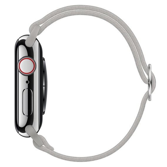 Pasek Nylonowy do Apple Watch 1/2/3/4/5/6/7/8/SE/ULTRA 42/44/45/49mm, Szary