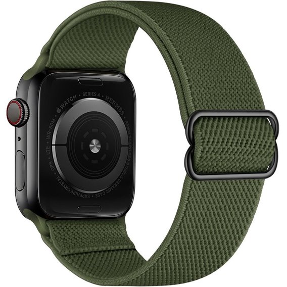 Pasek Nylonowy do Apple Watch 1/2/3/4/5/6/7/8/SE/ULTRA 42/44/45/49mm, Zielony