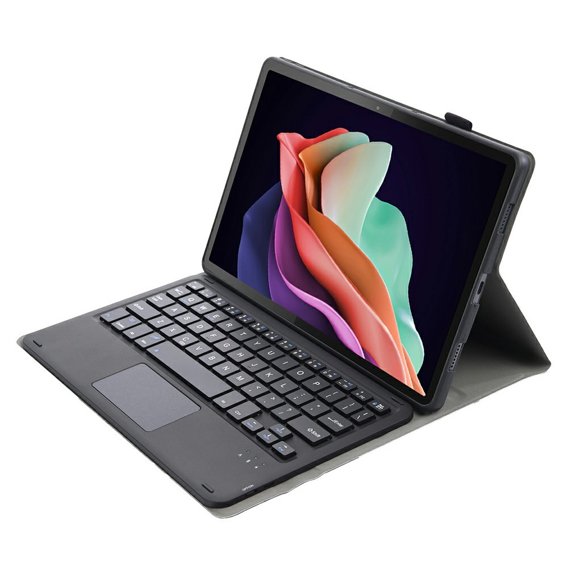 Puzdro + klávesnica Lenovo Tab P11 Gen 2, Pen Slot TouchPad, čierne