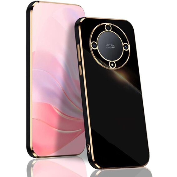 Puzdro pre Honor Magic 6 Lite 5G, Glamour CamShield, čierne