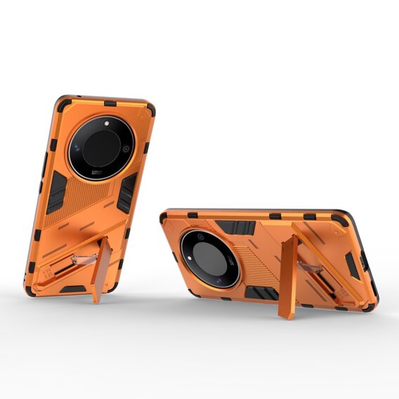 Puzdro pre Honor Magic 6 Lite 5G, Military kickstand, oranžové