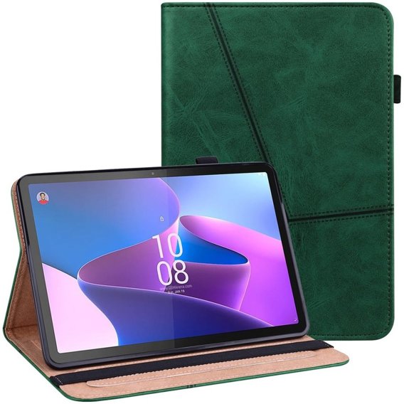 Puzdro pre Lenovo Tab P11 Gen 2 TB350FU TB350XU 11.5", Classic, s priestorom pre stylus, zelený