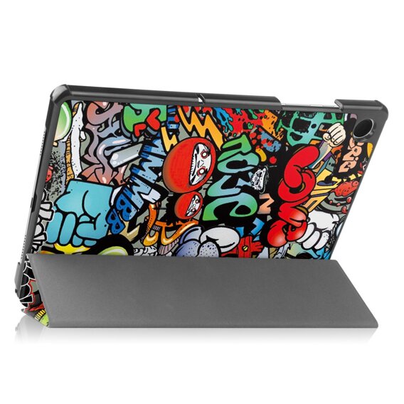 Puzdro pre Samsung Galaxy Tab A9+, Smartcase, graffiti