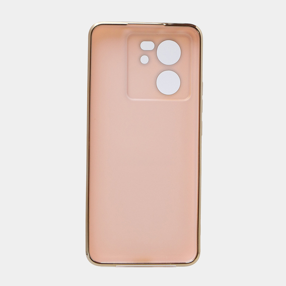 Puzdro pre Xiaomi 13T / 13T Pro, Glamour CamShield, ružové rose gold