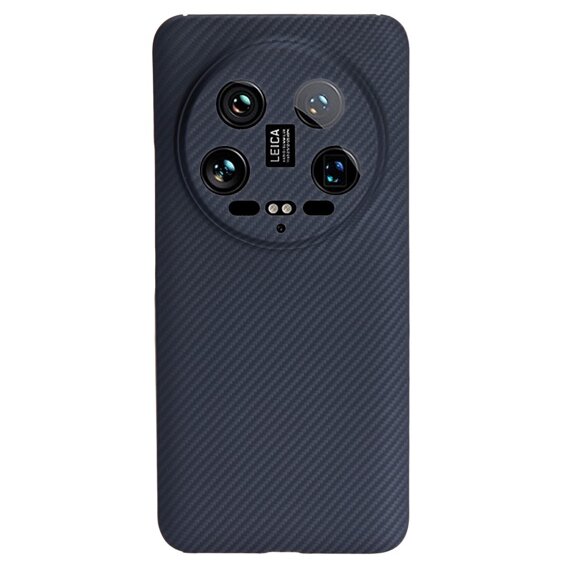 Puzdro pre Xiaomi 14 Ultra, Aramid Fiber Cover, čierne