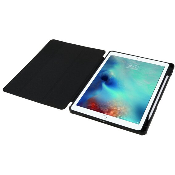 Puzdro pre iPad 10.2 2021 / 2020 / 2019, Smartcase Hybrid, so slotom na stylus, čierne