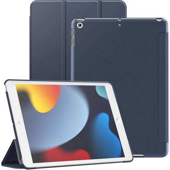 Puzdro pre iPad 7/8/9 10.2 2019/2020/2021, Smartcase, tmavomodré