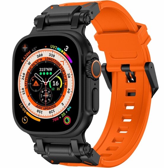 Remienok SPIGEN pre Apple Watch 1/2/3/4/5/6/7/8/SE/Ultra 42/44/45/49MM, Durapro Armor, čierny