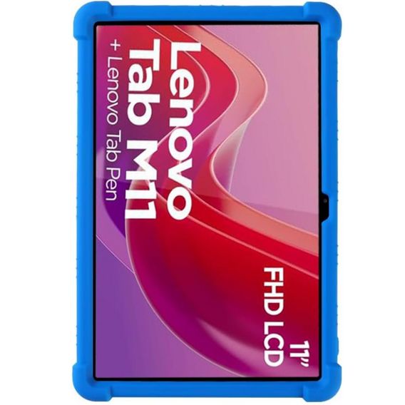 Silikón puzdro pre Lenovo Tab M11, Impact, pancierovaný, modré