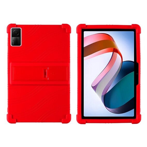 Silikón puzdro pre Xiaomi Redmi Pad SE 11", Impact, pancierovaný, červené