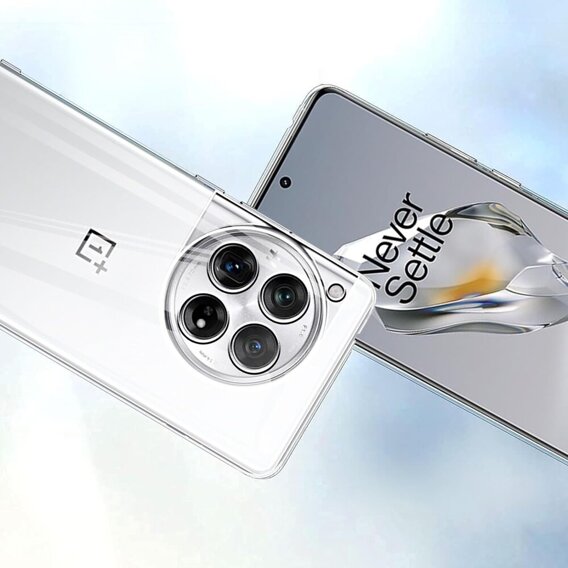 Tenké puzdro pre OnePlus 12 5G, Slim, priehľadné