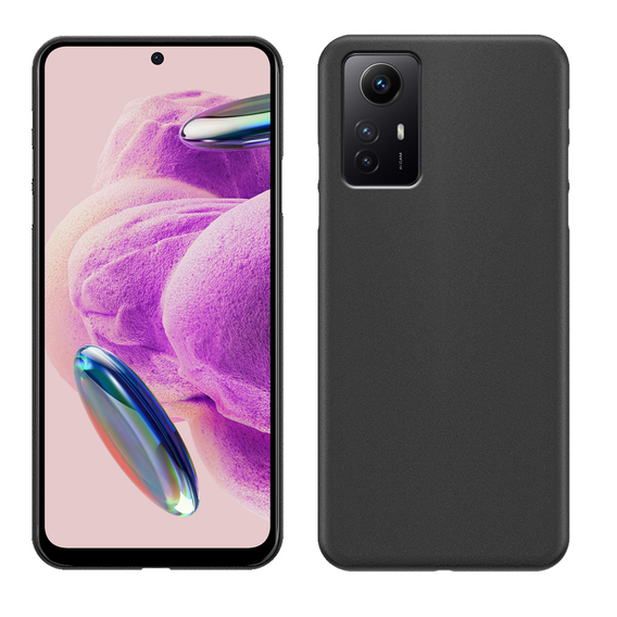 Tenké puzdro pre Xiaomi Redmi Note 12S, Slim, čierne