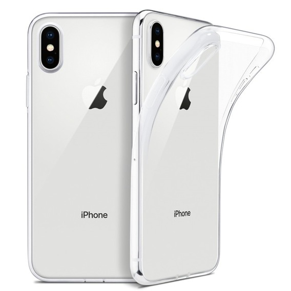 Tenké puzdro pre iPhone X/XS, Slim, priehľadné