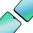 2x tvrdené sklo pre Huawei P Smart 2019, ERBORD 9H Hard Glass na displeji