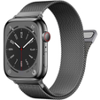 Bransoleta do Apple Watch 1/2/3/4/5/6/7/8/SE/ULTRA 42/44/45/49 MM, Czarna