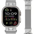 Bransoleta do Apple Watch 1/2/3/4/5/6/7/8/SE/ULTRA 42/44/45/49 MM, Czarna