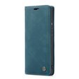 CASEME puzdro pre Samsung Galaxy A70, Leather Wallet Case, modré