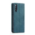 CASEME puzdro pre Samsung Galaxy A70, Leather Wallet Case, modré