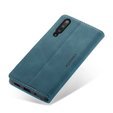 CASEME puzdro pre Samsung Galaxy A70, Leather Wallet Case, modré