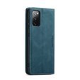 CASEME puzdro pre Samsung Galaxy S20 FE, Leather Wallet Case, zelený