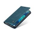 CASEME puzdro pre Samsung Galaxy S20 FE, Leather Wallet Case, zelený