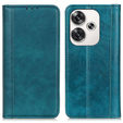 Flipové puzdro pre Xiaomi Poco F6, Split Leather, zelený