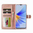 Klapkové puzdro pre Oppo A17, LC.IMEEKE, ružové rose gold