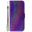 Klapkové puzdro pre Oppo A17, Wallet mandala, fialové