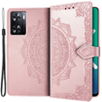 Klapkové puzdro pre Oppo A57s, Mandala, ružové rose gold