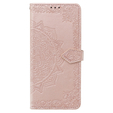 Klapkové puzdro pre Oppo A79 5G, Mandala, ružové rose gold