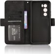 Klapkové puzdro pre Oppo Reno 12, Card Slot, čierne