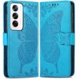 Klapkové puzdro pre Oppo Reno 12 Pro, Butterfly, modré