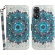 Klapkové puzdro pre Oppo Reno8 T 4G, Wallet mandala, biele