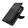 Klapkové puzdro pre Realme X50 Pro 5G, Leather Flexi Book, čierne