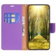 Klapkové puzdro pre Samsung Galaxy A05s, Wallet Litchi Leather, modré