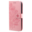 Klapkové puzdro pre Samsung Galaxy A14 4G/5G, Mandala Flower, ružové rose gold