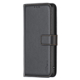 Klapkové puzdro pre Samsung Galaxy A35 5G, BINFEN Wallet, čierne