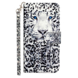 Klapkové puzdro pre Samsung Galaxy A35 5G, Wallet, Leopard