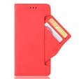 Klapkové puzdro pre Samsung Galaxy A52 / A52s, Card Slot, červené