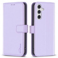 Klapkové puzdro pre Samsung Galaxy A55 5G,BINFEN Wallet, fialové