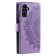 Klapkové puzdro pre Samsung Galaxy A55 5G, Mandala Flower, zelený