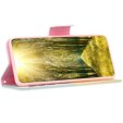 Klapkové puzdro pre Samsung Galaxy A55 5G, Wallet, Feather, modré