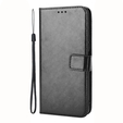 Klapkové puzdro pre Xiaomi Mi 9 Lite, Crazy Horse Wallet, čierne