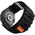 Nylonový opasok ERBORD Quickfit pre Garmin Fenix 5X/6X/6X PRO/7X, čierny